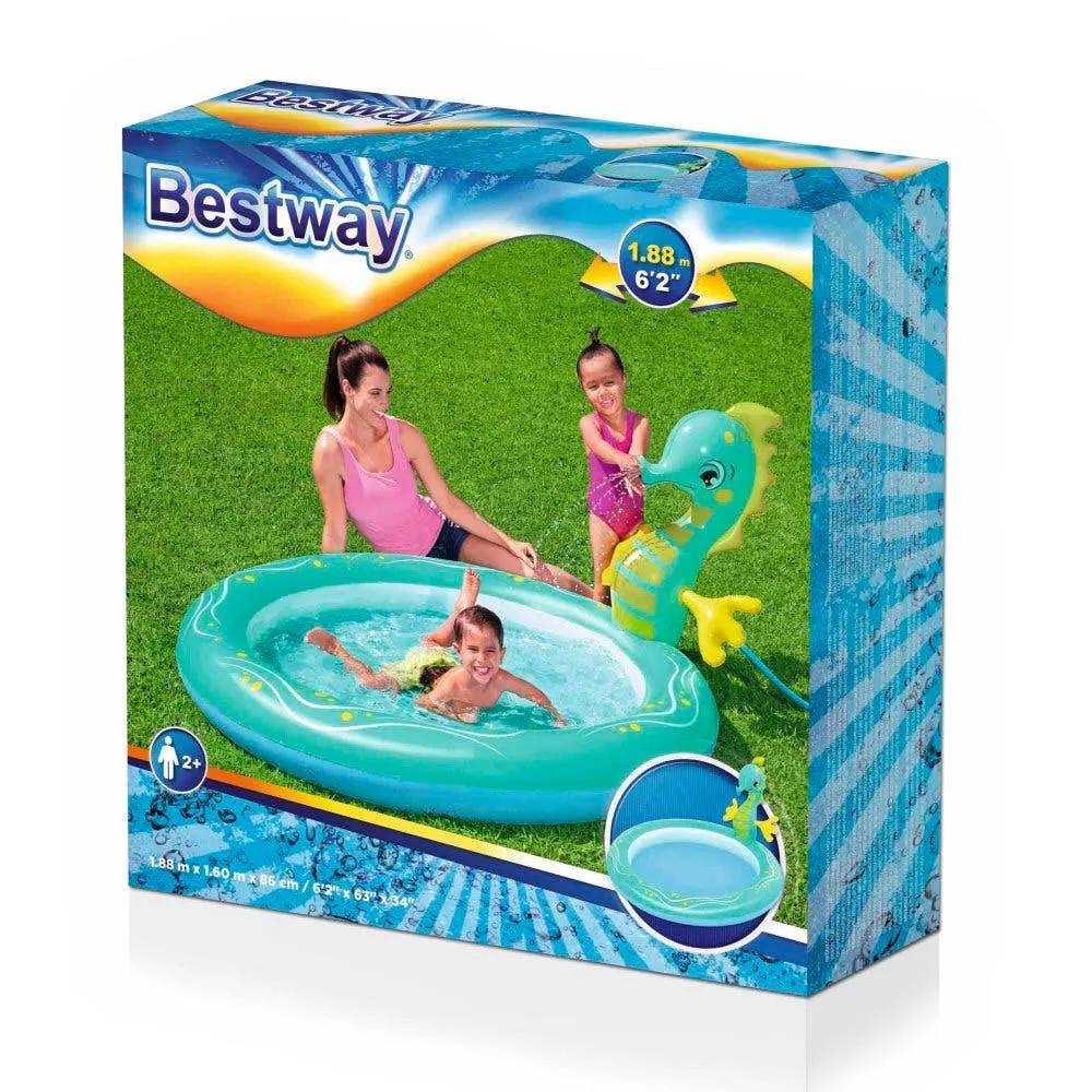 Bestway Horse Simbassäng, Multicolor, One Size Bestway Horse Simbassäng, Multicolor, One Size