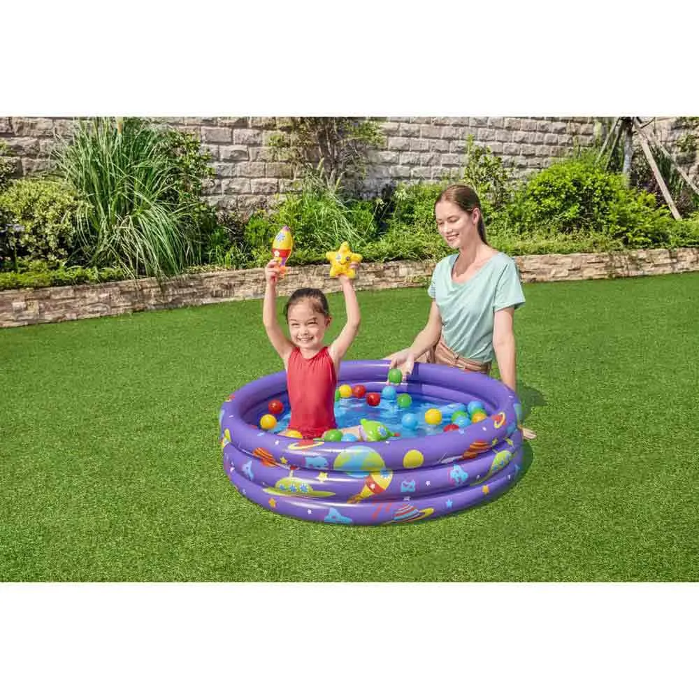 Bestway Intergalactic Surprise 102x25 Cm Rund Uppblåsbar Pool unisex, Multicolour, 101L