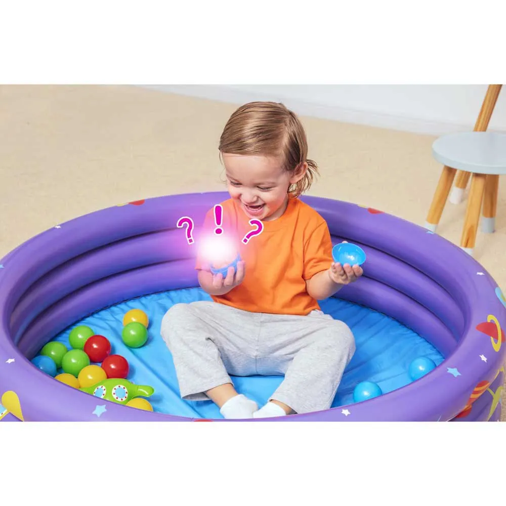 Bestway Intergalactic Surprise 102x25 Cm Rund Uppblåsbar Pool unisex, Multicolour, 101L