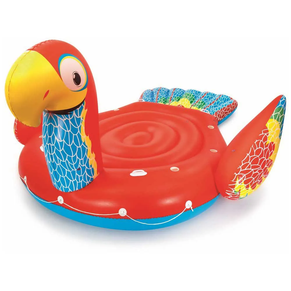 Bestway Jättelik Papegoja Pool Luftmadrass unisex, Red, 427 x 384 x 258cm Bestway Jättelik Papegoja Pool Luftmadrass unisex, Red, 427 x 384 x 258cm