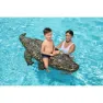 Bestway Krokodil Luftmadrass För Poolen unisex, Dark grey / green, 193 x 94cm