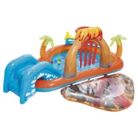 Bestway Lava Lagoon 265x265x104 Cm Oval Uppblåsbar Pool unisex Bestway Lava Lagoon 265x265x104 Cm Oval Uppblåsbar Pool unisex