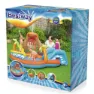 Bestway Lava Lagoon 265x265x104 Cm Oval Uppblåsbar Pool unisex, Orange / blue, 208L