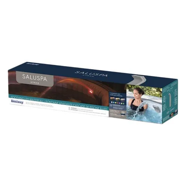 Bestway Lugnande Led-vattenfall unisex, Grey, One Size
