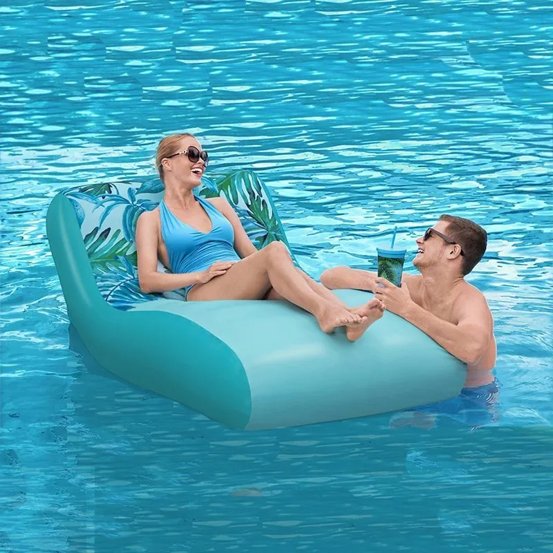 Bestway Luxury Flytande Stol unisex, Blue, 176 x 107cm