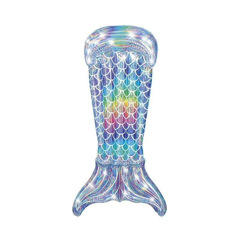 Bestway Mermaid Tail Luftmadrass För Pool unisex, Blue / multicolor, 193 x 101cm