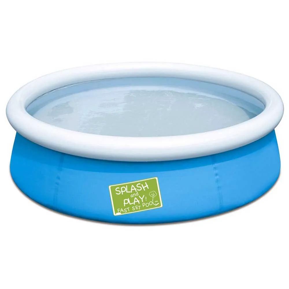 Bestway My First Fast Set 152x38 Cm Rund Uppblåsbar Pool unisex, Blue / white, 477L Bestway My First Fast Set 152x38 Cm Rund Uppblåsbar Pool unisex, Blue / white, 477L