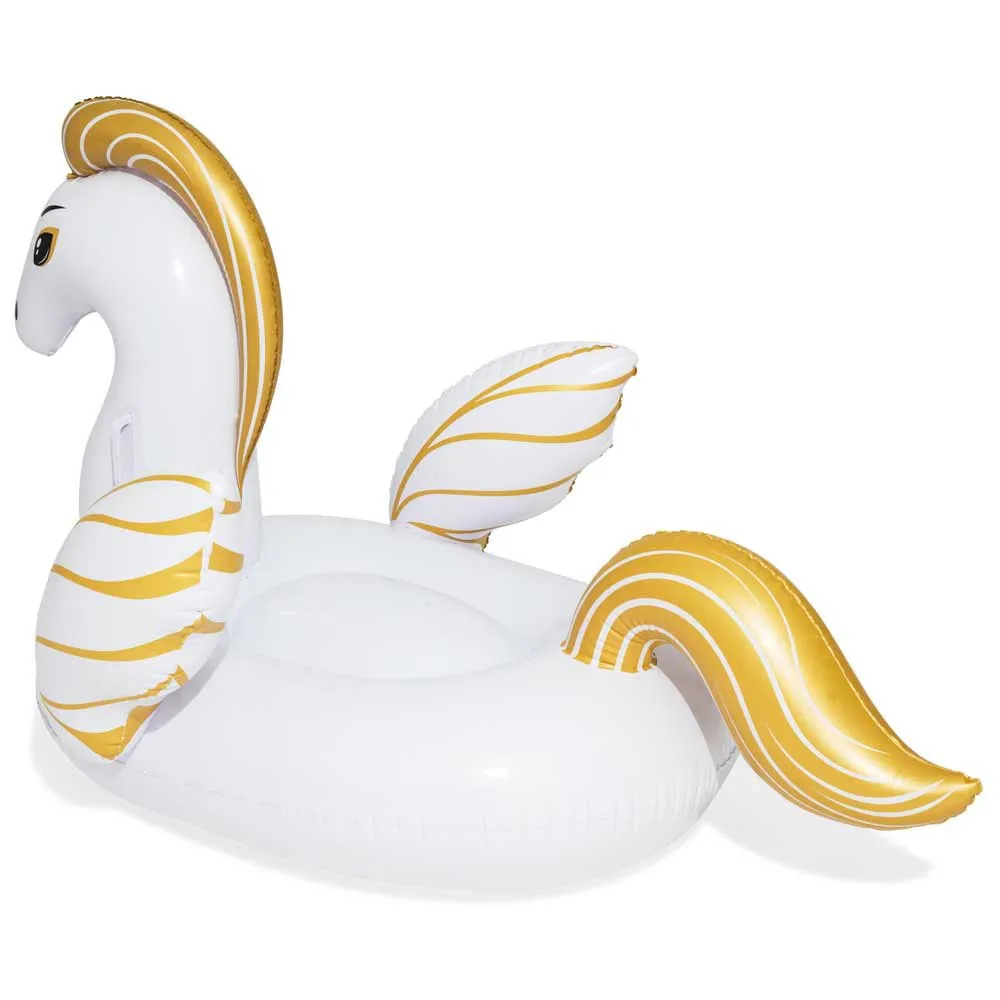 Bestway Pegasus Pool Luftmadrass unisex, White / golden, 159 x 109cm