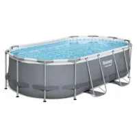 Bestway Power Steel 427x250x100 Cm Stål Ram För Oval Pool Ovan Mark unisex Bestway Power Steel 427x250x100 Cm Stål Ram För Oval Pool Ovan Mark unisex