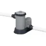 Bestway Power Steel 640x274x132 Cm Stål Rektangulär Ovanmarkspool Med Ram unisex, White / blue, 19281L