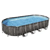 Bestway Power Steel 732x366x122 Cm Stål Ram För Oval Pool Ovan Mark unisex Bestway Power Steel 732x366x122 Cm Stål Ram För Oval Pool Ovan Mark unisex