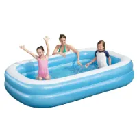 Bestway Rectangular Uppblåsbar Pool 262x175x51 Cm unisex Bestway Rectangular Uppblåsbar Pool 262x175x51 Cm unisex