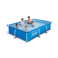 Bestway Rektangulär Pool Utan Reningsverk 259x170x61 Cm unisex Bestway Rektangulär Pool Utan Reningsverk 259x170x61 Cm unisex