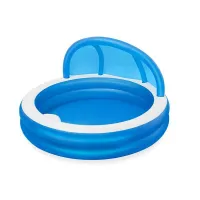 Bestway Rund Uppblåsbar Pool På 54337 Liter Med Parasoll unisex Bestway Rund Uppblåsbar Pool På 54337 Liter Med Parasoll unisex