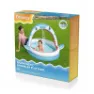 Bestway Shark Rund Uppblåsbar Pool unisex, Blue / white, 163 x 127 x 92cm