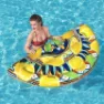 Bestway Sicilia Luftmadrass För Pool unisex, Yellow, 171 x 89cm