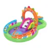 Bestway Sing N Splash Dubbel Barnpool Med Bollar 295x190 Cm unisex, Blue, One Size
