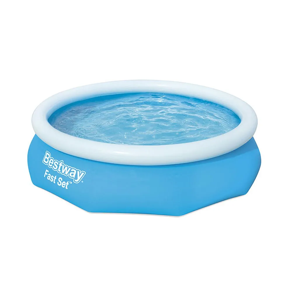 Bestway Snabb Installation Ø Utan Skimmer Rund Uppblåsbar Pool 305x76 Cm unisex, Blue, 3800L