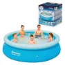 Bestway Snabb Installation Ø Utan Skimmer Rund Uppblåsbar Pool 305x76 Cm unisex, Blue, 3800L