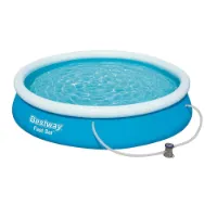 Bestway Snabbmonterad Rund Pool Med Filter 366x76 Cm unisex Bestway Snabbmonterad Rund Pool Med Filter 366x76 Cm unisex