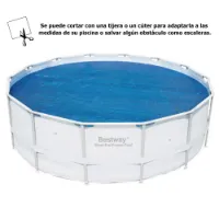 Bestway Solskydd För Pooler Med Metallram Ø 427 Cm unisex Bestway Solskydd För Pooler Med Metallram Ø 427 Cm unisex