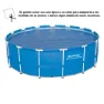 Bestway Solskydd För Pooler Med Metallstruktur Ø 488 Cm unisex, Blue, One Size