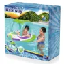 Bestway Space Splash Barns Uppblåsbara Båt unisex, Multicolour, 107 x 112cm