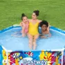 Bestway Splash-in-shade Ø183x51cm Stål Rund Ovanmarkspool unisex, Multicolour, 930L