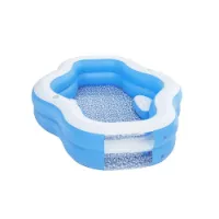 Bestway Splashview 270x198x51 Cm Rektangulär Uppblåsbar Pool unisex Bestway Splashview 270x198x51 Cm Rektangulär Uppblåsbar Pool unisex