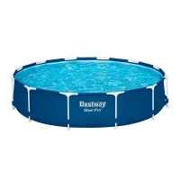 Bestway Stål 56706 Rund Ovanmarkspool unisex