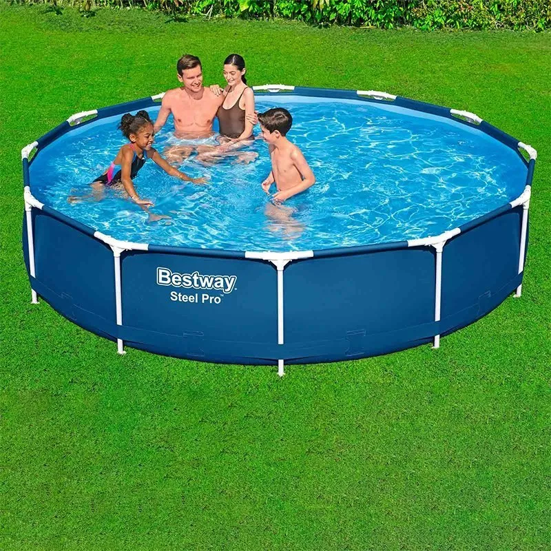 Bestway Stål 56706 Rund Ovanmarkspool unisex, Navy / blue, 366 x 76cm Bestway Stål 56706 Rund Ovanmarkspool unisex, Navy / blue, 366 x 76cm