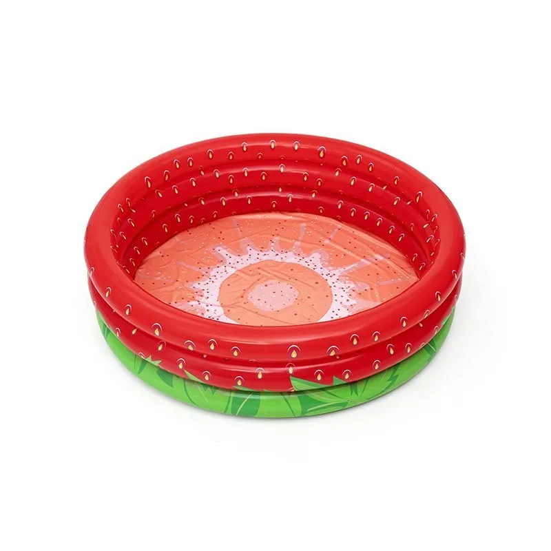 Bestway Strawberry Uppblåsbar Pool unisex, Red, 168 x 38cm