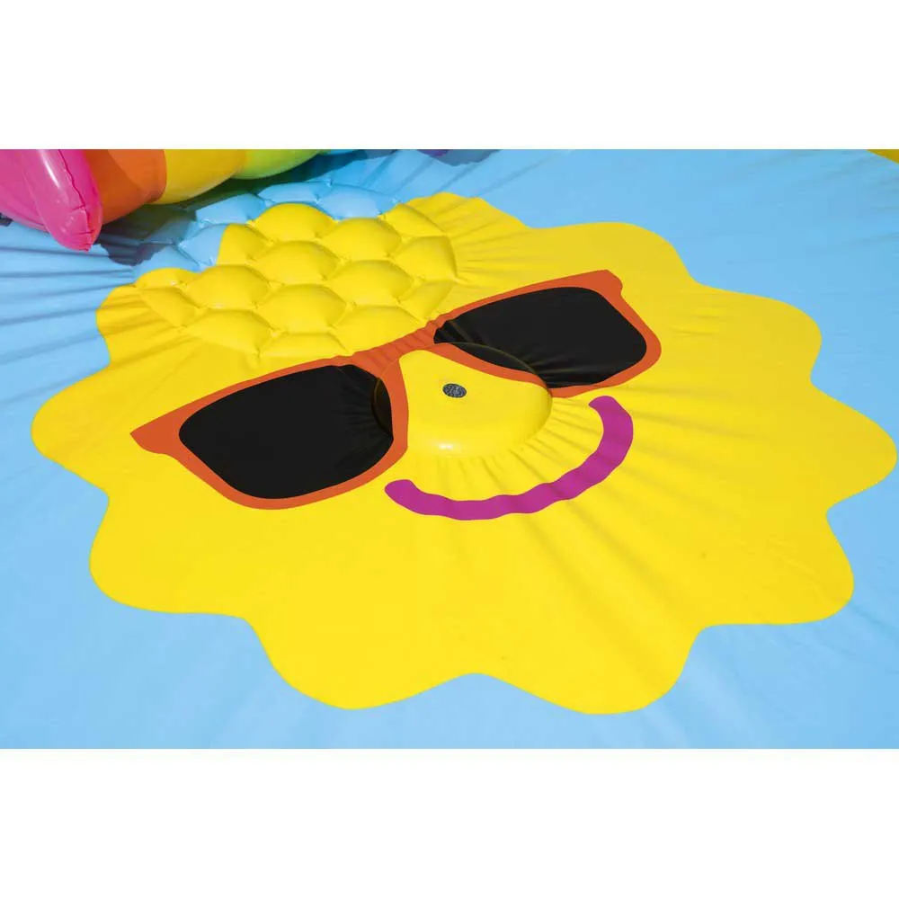 Bestway Sunnyland Splash 237x201x104 Cm Rund Uppblåsbar Pool unisex, Yellow / blue, 59L