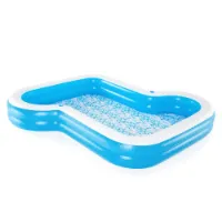 Bestway Sunsationa Uppblåsbar Pool För Familjen 305x274x4 Cm unisex Bestway Sunsationa Uppblåsbar Pool För Familjen 305x274x4 Cm unisex