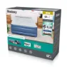 Bestway Tritech Queen Built-in Ac Pump Dubbel Luftmadrass, Blue / grey, 203 x 152 x 61cm