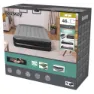 Bestway Tritech Queen Built-in Pump Dubbel Luftmadrass, Grey, 203 x 152 x 46cm