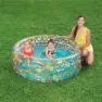 Bestway Tropical Play Ø150x53 Cm Rund Uppblåsbar Pool unisex, Clear, 445L