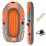 Bestway Uppblåsbar Båt Med Paddlar Och Pump 196x106 Cm unisex, Multicolor, One Size