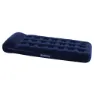 Bestway Uppblåsbar Flockad Luftmadrass Med Inbyggd Fotpump, Blue, 185 x 76 x 28cm