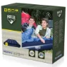 Bestway Uppblåsbar Flockad Madrass 191x137x22 Cm, Blue, One Size