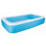 Bestway Uppblåsbar Pool 305x183x56 Cm unisex, Blue / white, 305 x 183 x 56cm