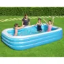 Bestway Uppblåsbar Pool 305x183x56 Cm unisex, Blue / white, 305 x 183 x 56cm