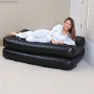 Bestway Uppblåsbar Soffa 5-i-1, Black, One Size