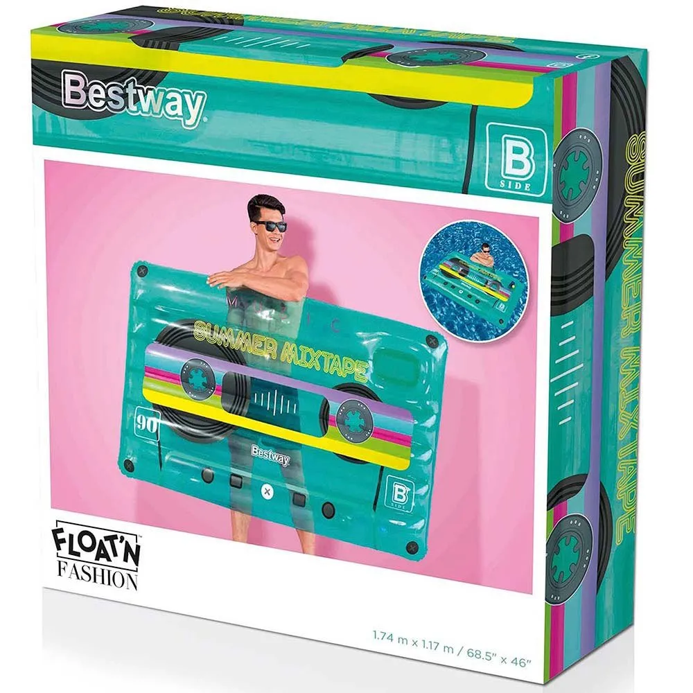Bestway Uppblåsbar Uppblåsbar Bandkassett 174x117 Cm, Multicolor, One Size Bestway Uppblåsbar Uppblåsbar Bandkassett 174x117 Cm, Multicolor, One Size