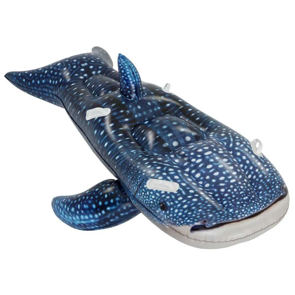 Bestway Valhajsformad Poolmadrass unisex, Blue / white, 193 x 122cm