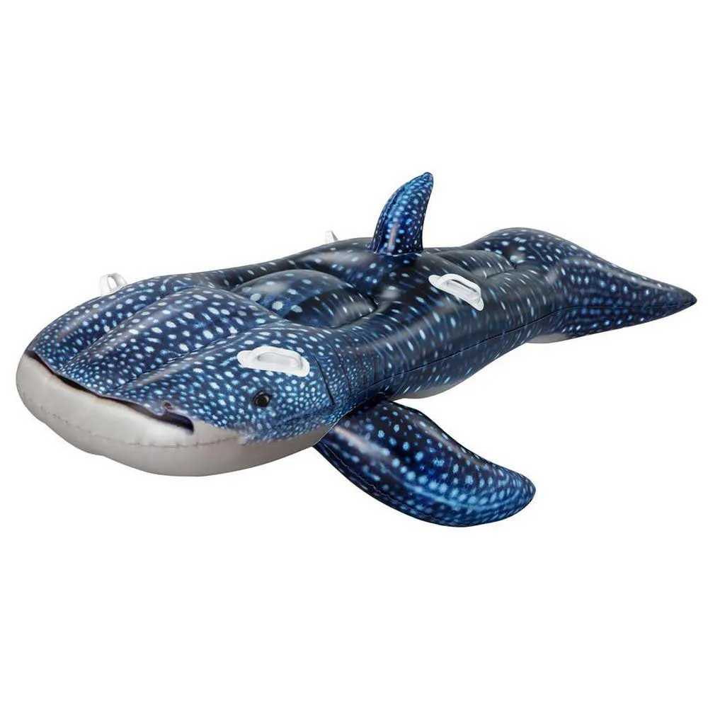 Bestway Valhajsformad Poolmadrass unisex, Blue / white, 193 x 122cm