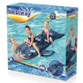 Bestway Valhajsformad Poolmadrass unisex, Blue / white, 193 x 122cm