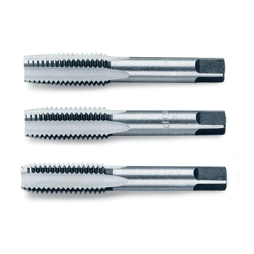 Beta Utensili 12x1.75 Mm Grov Stigning Hane 3 Bitar, Silver, One Size