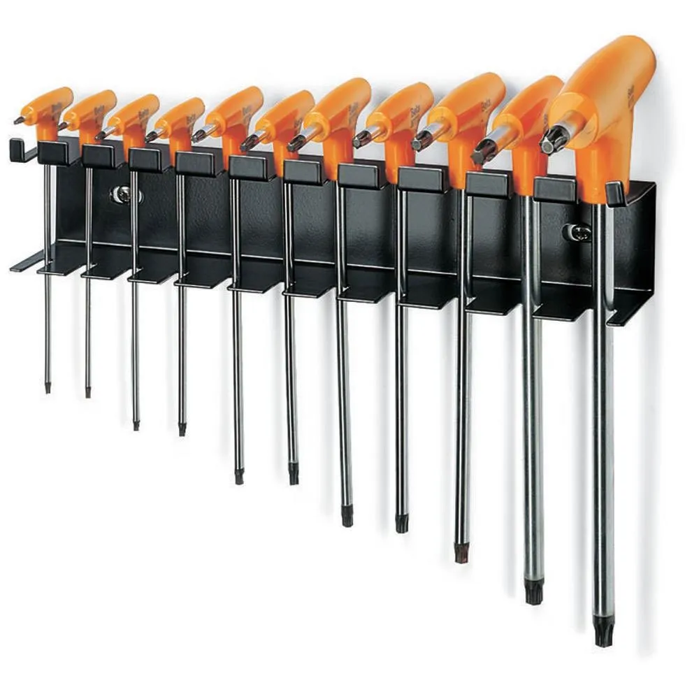 Beta Utensili T8-t50 Skiftnyckel 11 Bitar, Black / orange, One Size