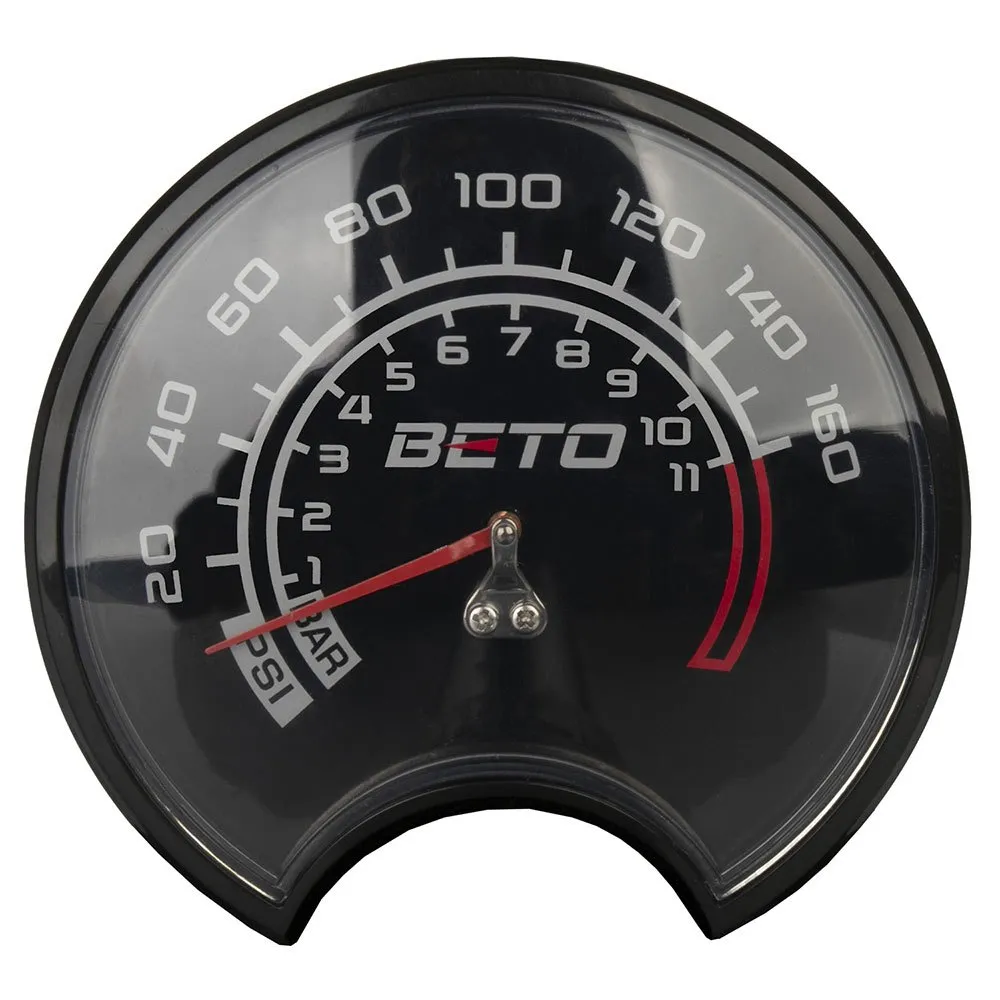 Beto Tubeless Cykelpump, Black, 160psi Beto Tubeless Cykelpump, Black, 160psi